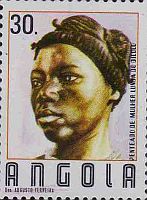 [postzegel haardracht Angola]