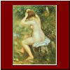 Baigneuse se Coiffant: Pierre Auguste Renoir