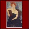 Redhead(1917): Amedeo Modigliani