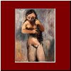 Nude Combing Her Hair(1906):Pablo Ruiz Picasso